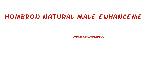 Hombron Natural Male Enhancement Tablets 60