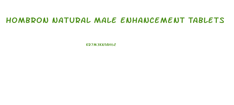 Hombron Natural Male Enhancement Tablets