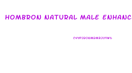 Hombron Natural Male Enhancement Tablets60ea