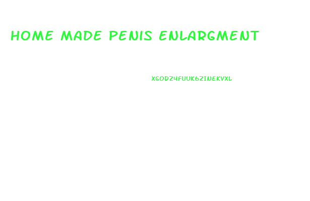 Home Made Penis Enlargment