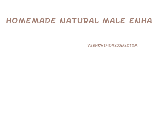 Homemade Natural Male Enhancer