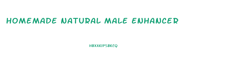 Homemade Natural Male Enhancer