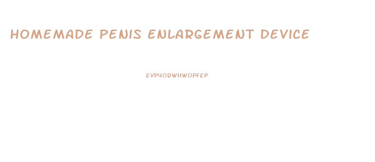 Homemade Penis Enlargement Device