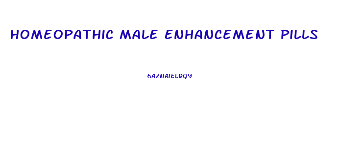 Homeopathic Male Enhancement Pills