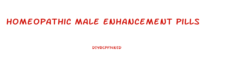 Homeopathic Male Enhancement Pills