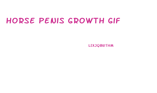 Horse Penis Growth Gif