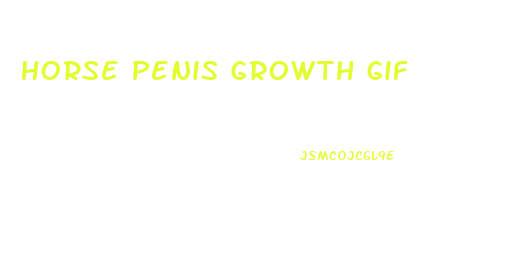 Horse Penis Growth Gif