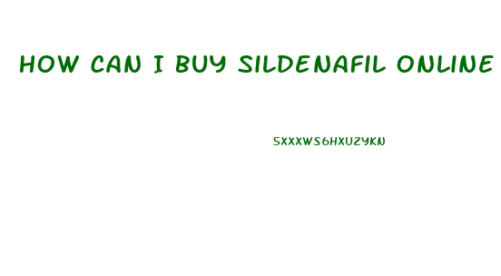 How Can I Buy Sildenafil Online In Us