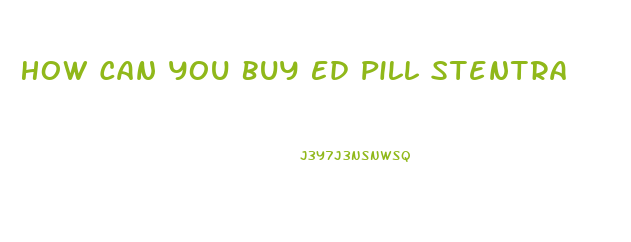 How Can You Buy Ed Pill Stentra