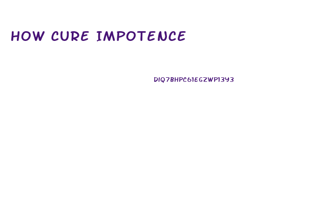 How Cure Impotence