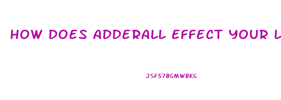 How Does Adderall Effect Your Libido