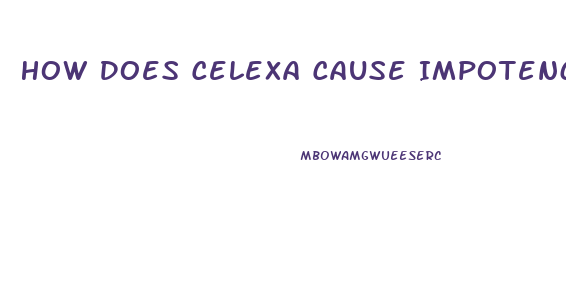 How Does Celexa Cause Impotence