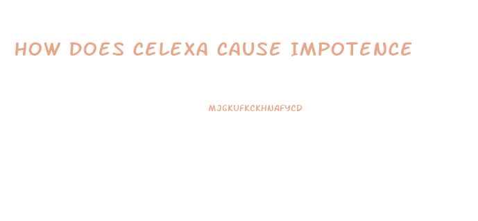 How Does Celexa Cause Impotence