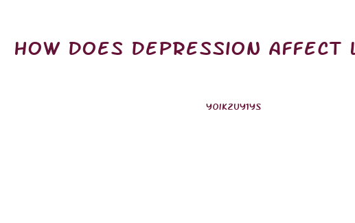 How Does Depression Affect Libido