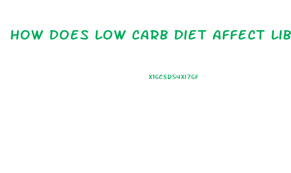 How Does Low Carb Diet Affect Libido