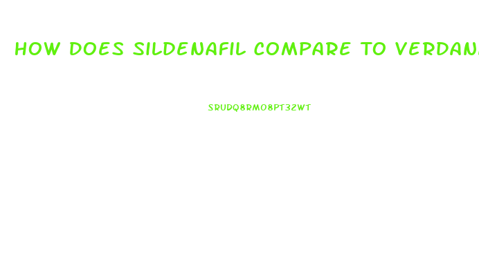 How Does Sildenafil Compare To Verdanafil