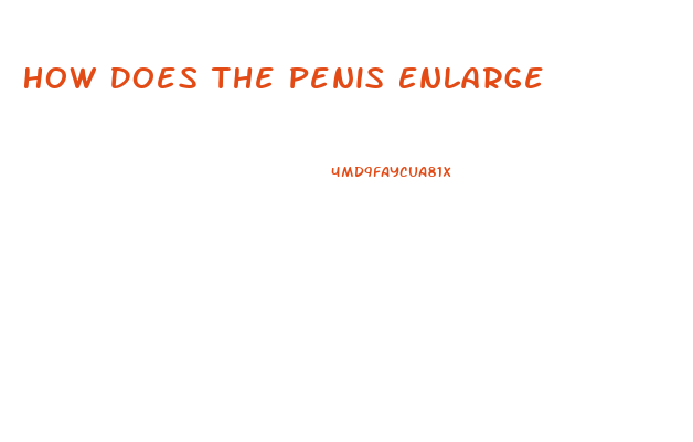 How Does The Penis Enlarge