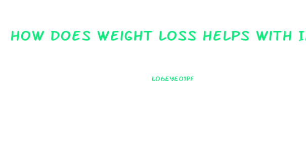 How Does Weight Loss Helps With Impotence