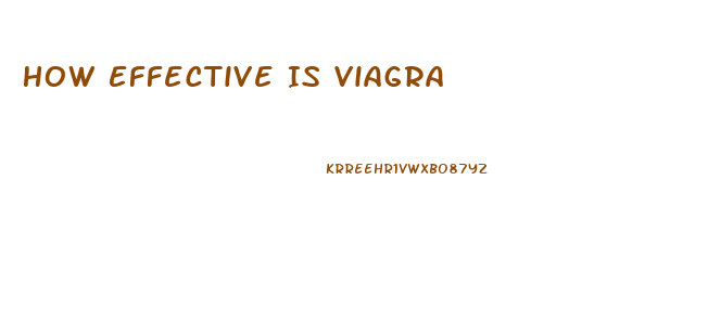 How Effective Is Viagra