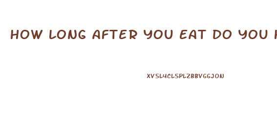 How Long After You Eat Do You Have To Wait For Sildenafil To Work Better