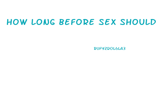 How Long Before Sex Should I Take Sildenafil 20 Mg