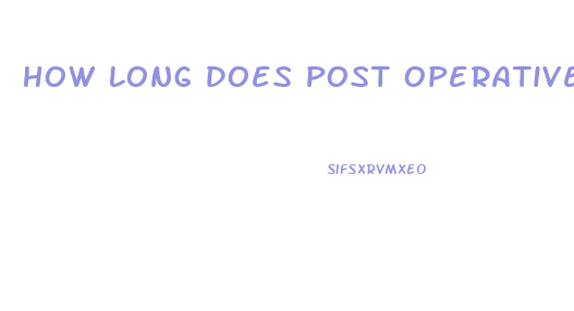 How Long Does Post Operative Cognitive Dysfunction Last