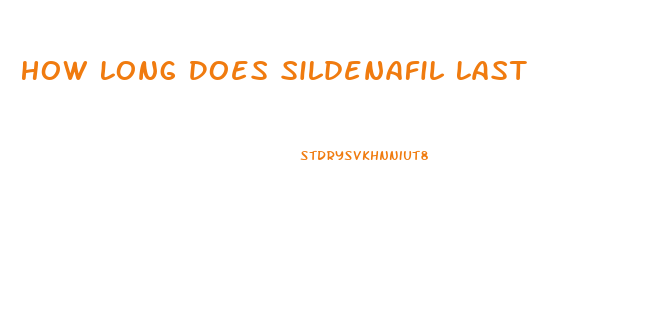How Long Does Sildenafil Last