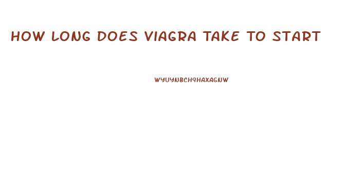 How Long Does Viagra Take To Start