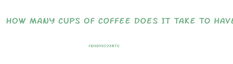 How Many Cups Of Coffee Does It Take To Have An Effect On Erectile Dysfunction