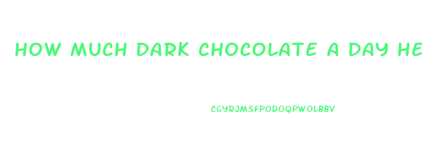 How Much Dark Chocolate A Day Help With Female Libido