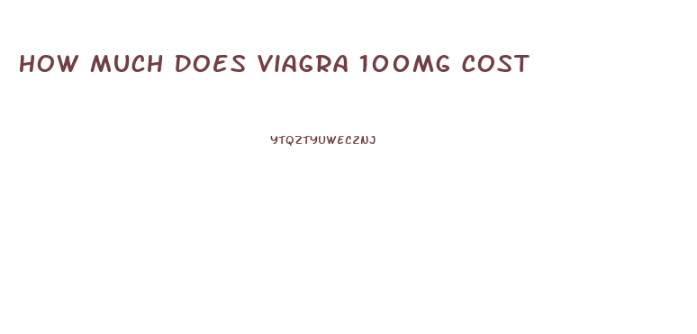 How Much Does Viagra 100mg Cost