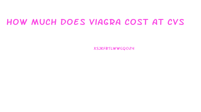 How Much Does Viagra Cost At Cvs