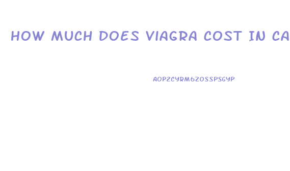 How Much Does Viagra Cost In Canada