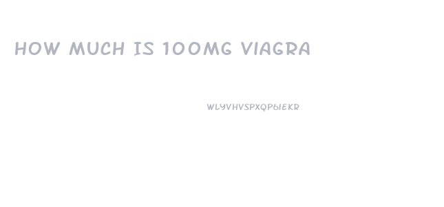 How Much Is 100mg Viagra