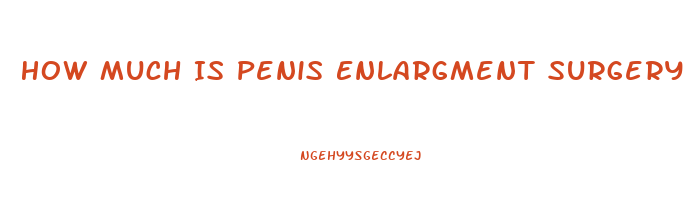 How Much Is Penis Enlargment Surgery