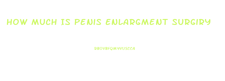How Much Is Penis Enlargment Surgiry
