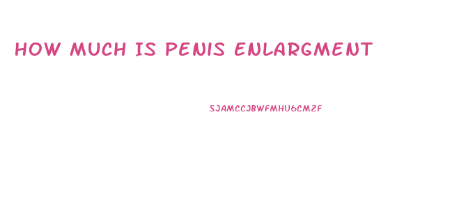 How Much Is Penis Enlargment