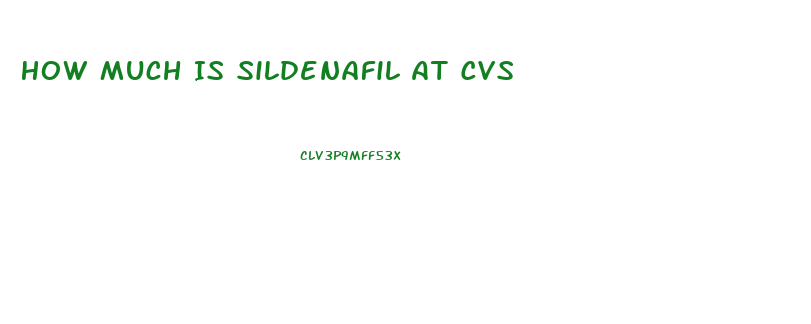 How Much Is Sildenafil At Cvs