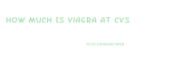 How Much Is Viagra At Cvs