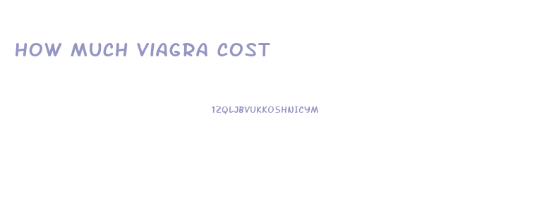 How Much Viagra Cost