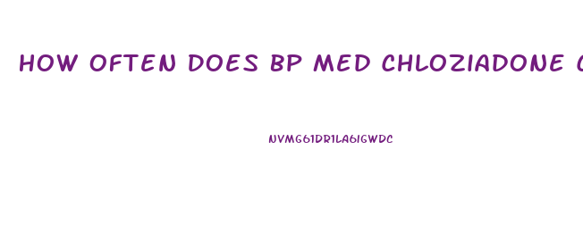 How Often Does Bp Med Chloziadone Cause Impotence