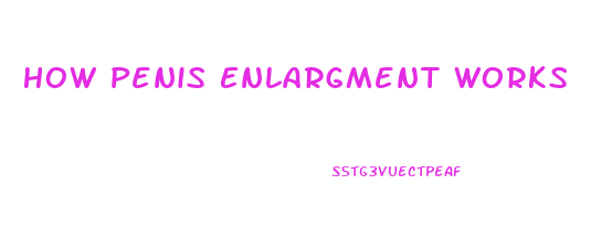 How Penis Enlargment Works