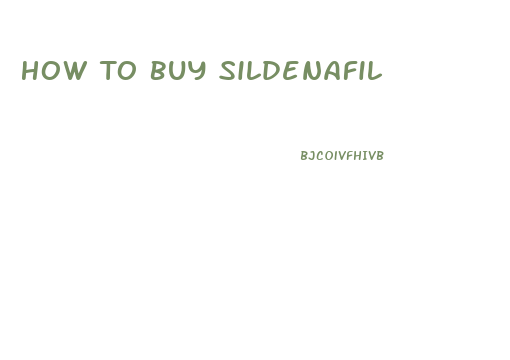 How To Buy Sildenafil