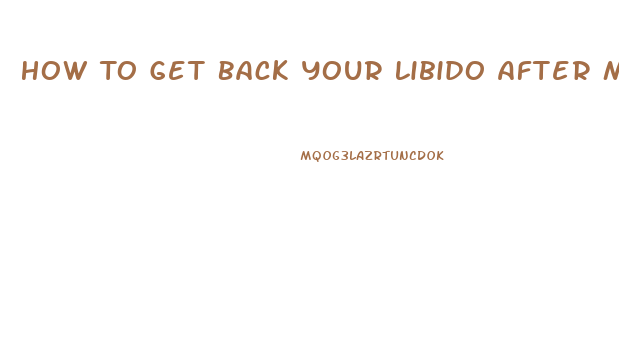 How To Get Back Your Libido After Menopause