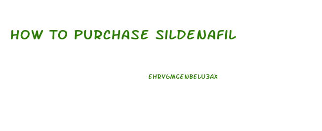 How To Purchase Sildenafil