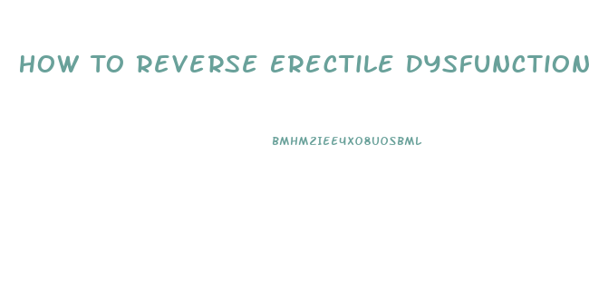 How To Reverse Erectile Dysfunction Caused By Smoking