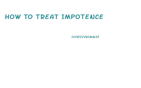 How To Treat Impotence