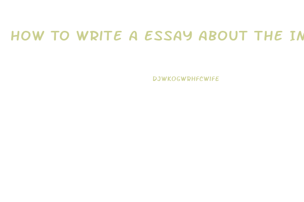 How To Write A Essay About The Impotence Of Something
