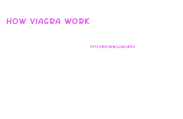 How Viagra Work