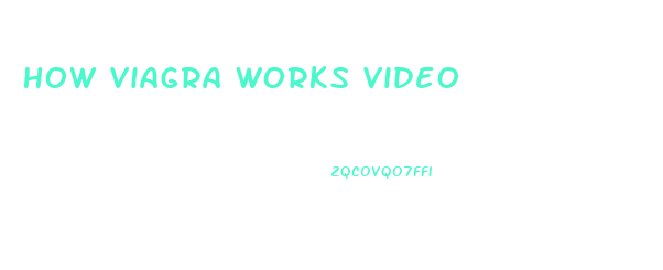 How Viagra Works Video